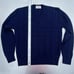 Lord Jeff Navy sweater 90s orlon and fine wool