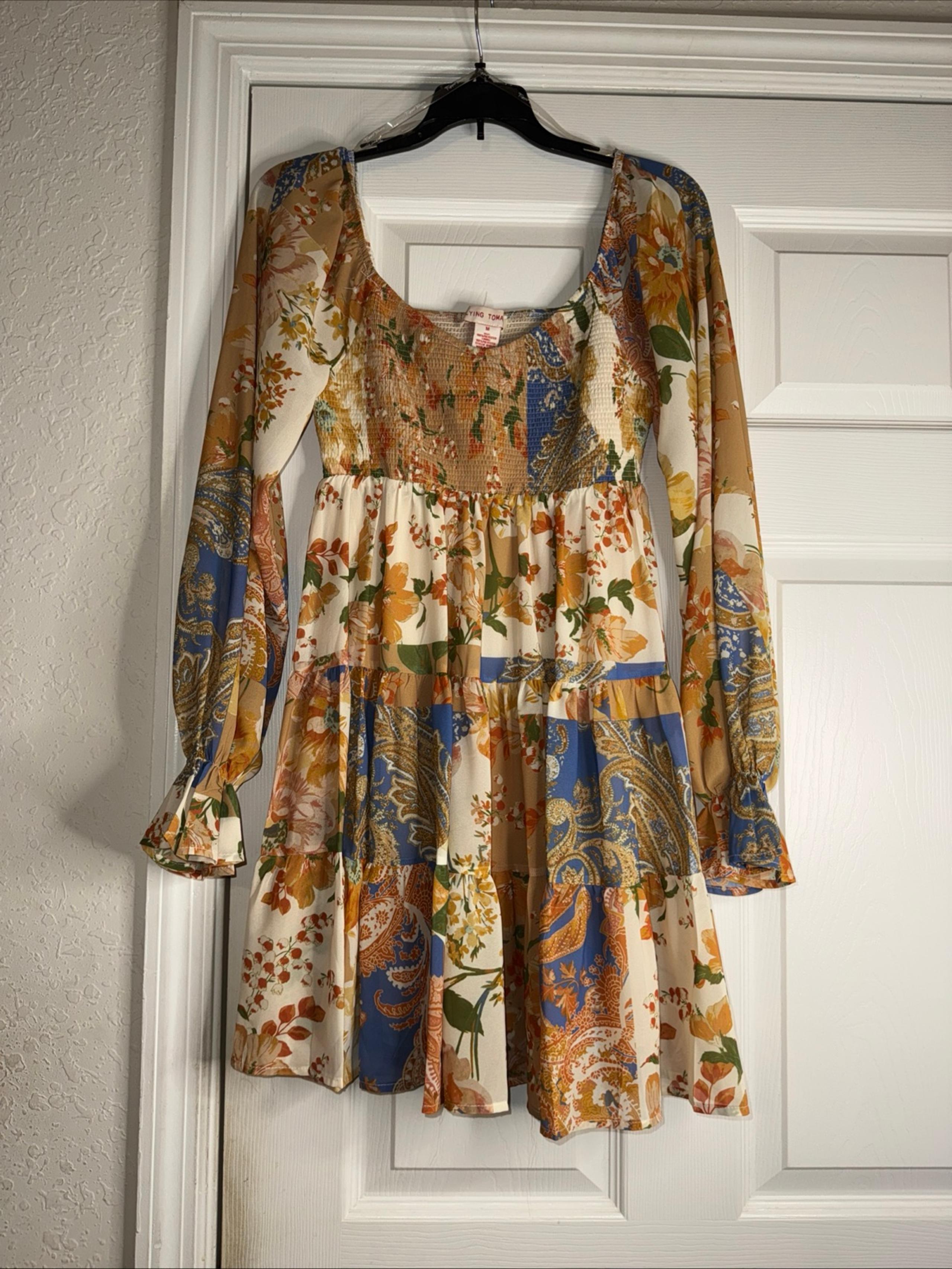 Anthropology dress size medium women’s boho