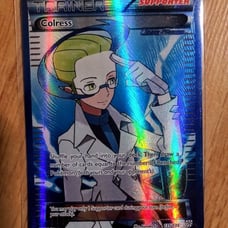 Full Art Colress Plasma Storm Pokemon