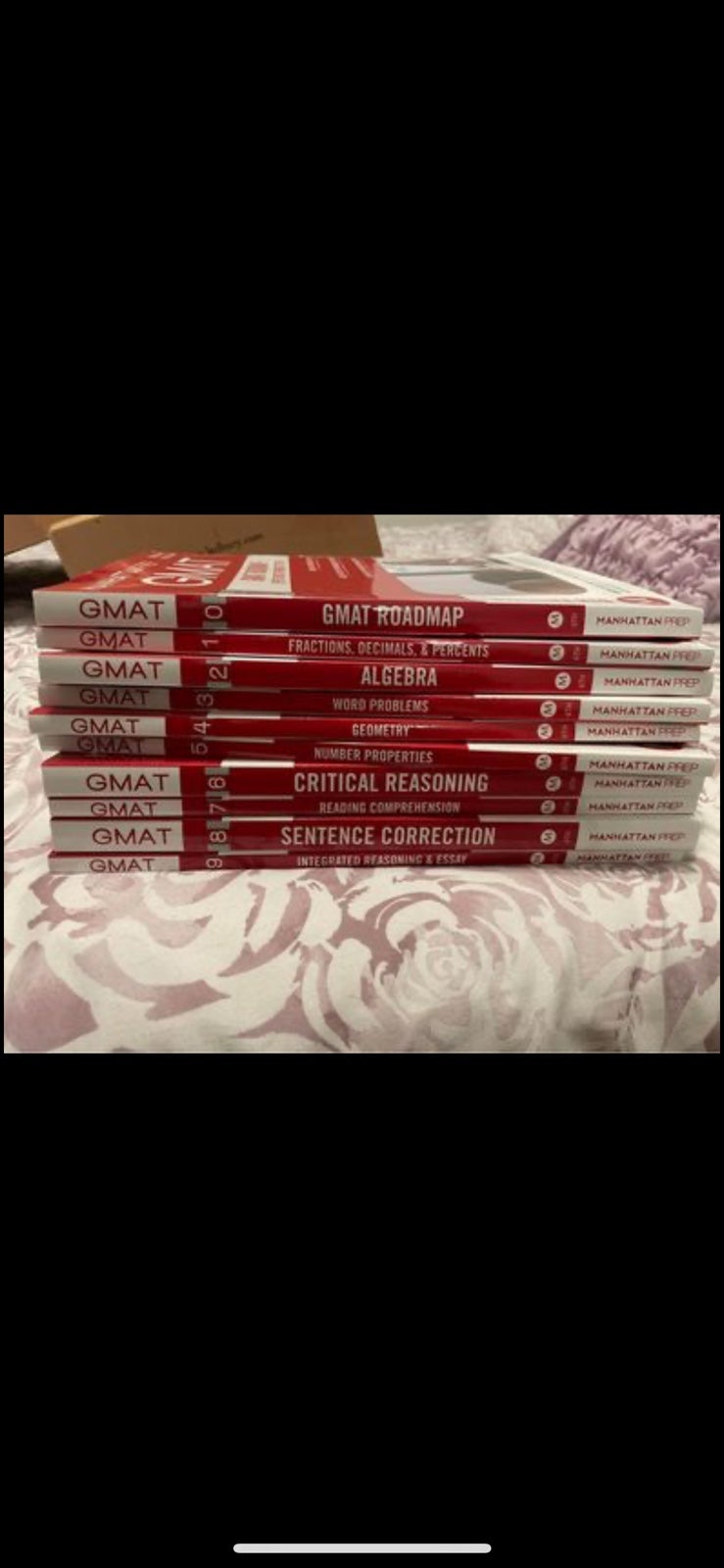 Manhattan Prep GMAT Books 6th ed