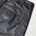 NWOT. Mango Black 100% Ovine Leather Straight-Fit Leather Pants. Size 4.