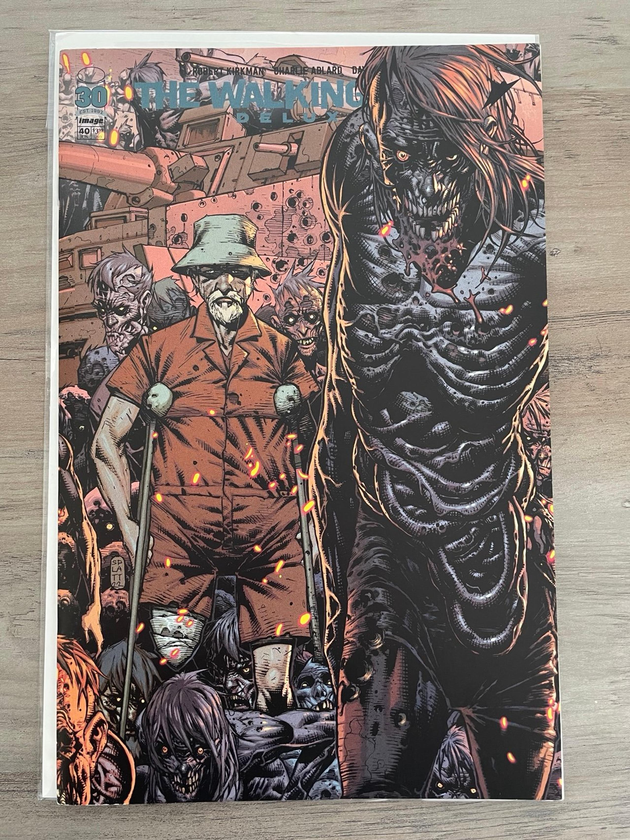 Image Comics the Walking Dead Deluxe #40 Variant Cover