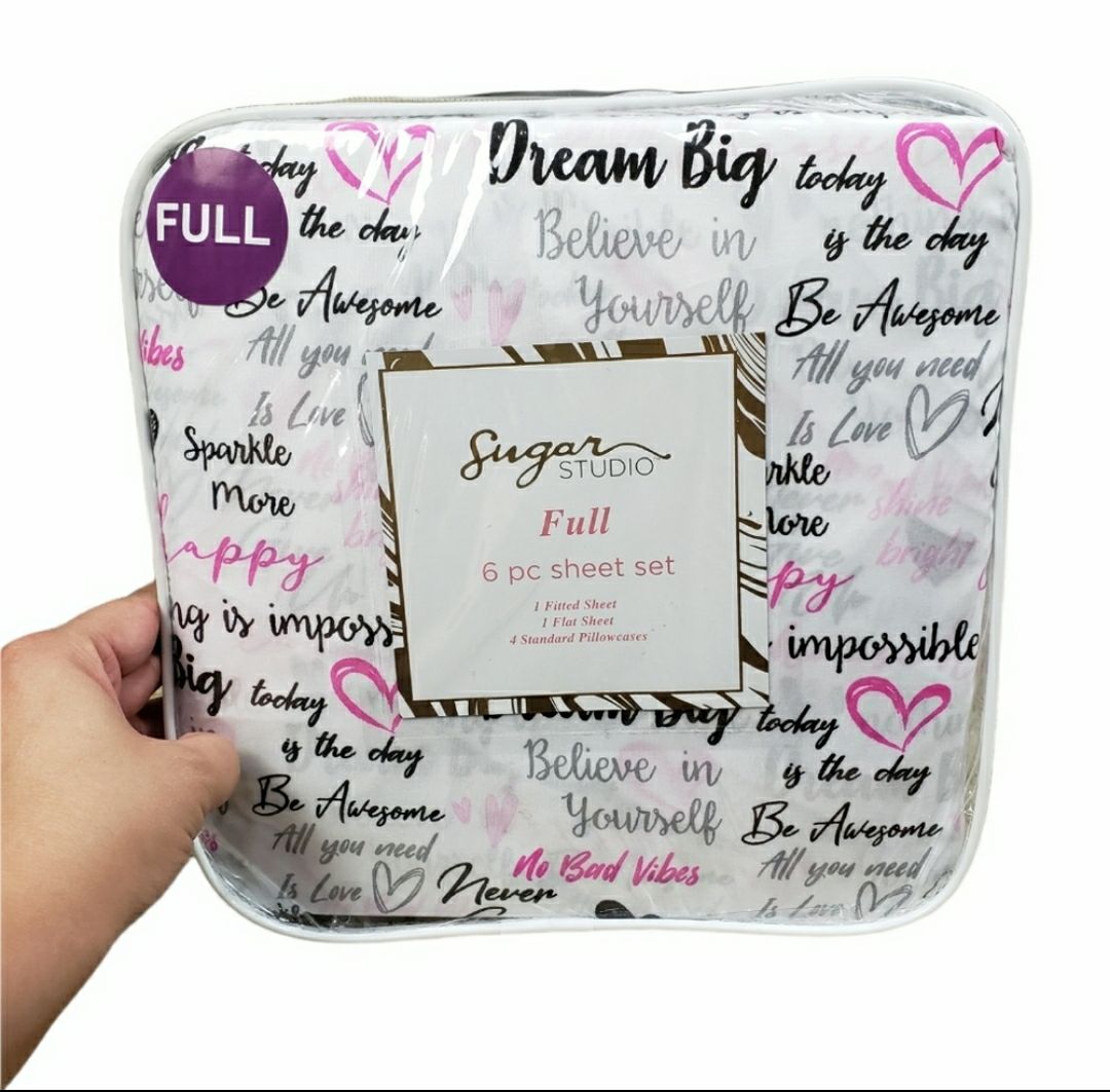Sugar Studio Full Sheet Set Dream Big