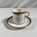 Wedgwood Bone China Colorado Cup and Saucer Gold Trim #259