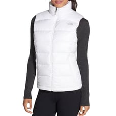 The North Face White Goose Down 550 Puffer Vest