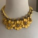 J.crew yellow statement Necklace