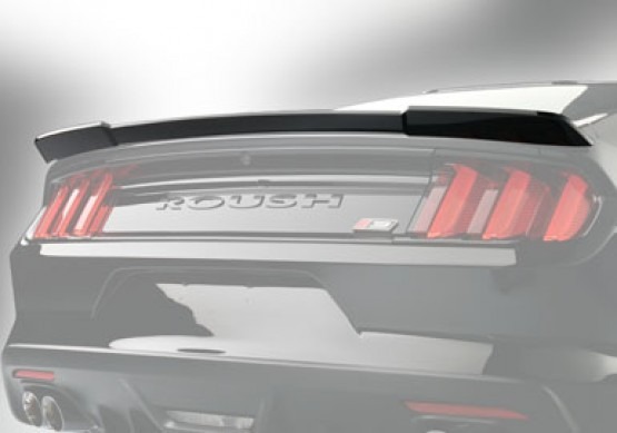 2015-2021 Mustang Roush Style Rear Spoiler PG Style Gloss Black Brand New
