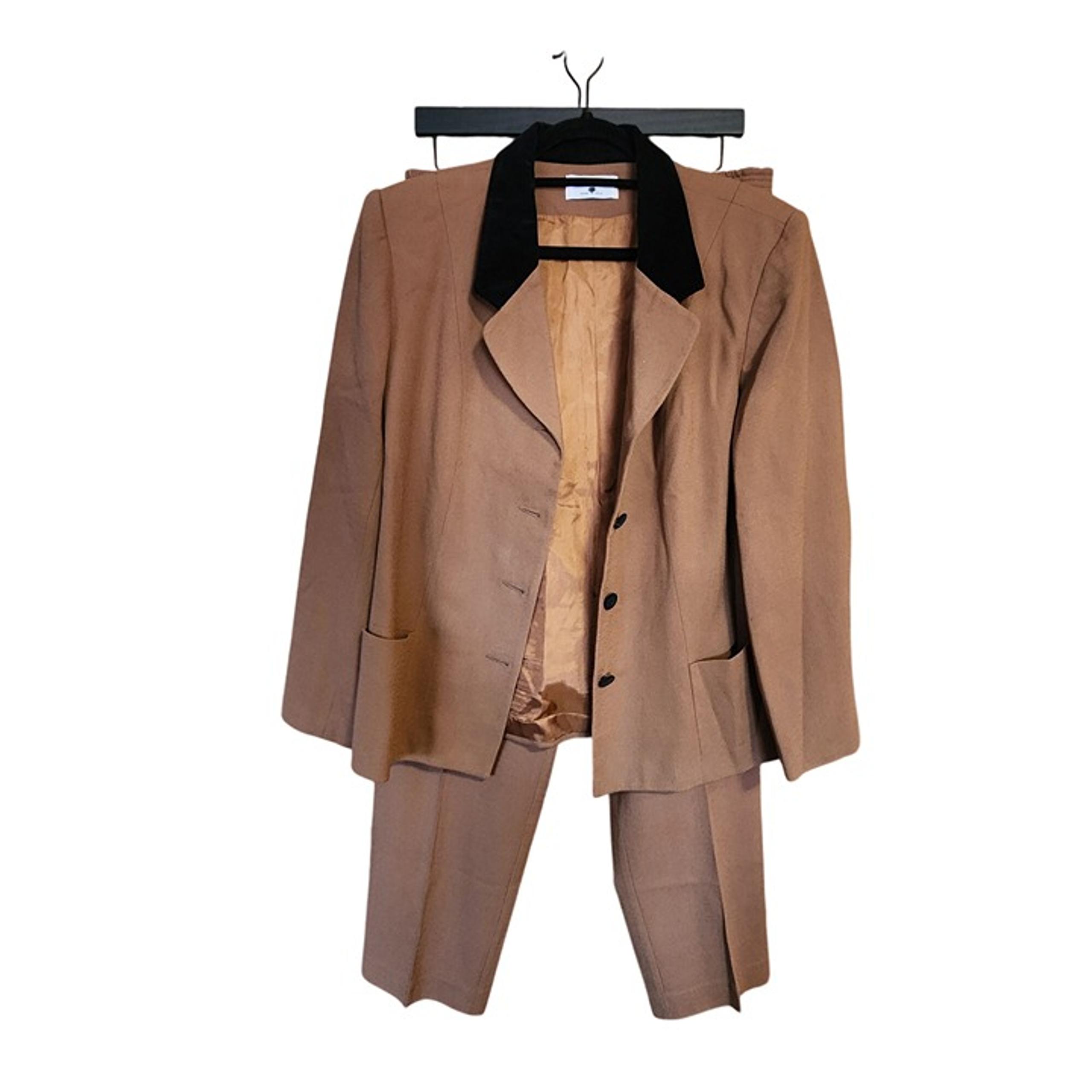 Alfred Dunner 100% Wool Pants Suit Womens Size 14
