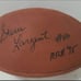NFL STEVE LARGENT Signed Football with I