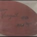 NFL STEVE LARGENT Signed Football with I