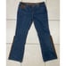Vintage 90s Y2K Route 66 Flares bootcut Jeans Sz 8 Faux Suede Lace Up