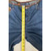 Vintage 90s Y2K Route 66 Flares bootcut Jeans Sz 8 Faux Suede Lace Up