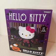 Hello Kitty Skeleton Halloween Inflatable