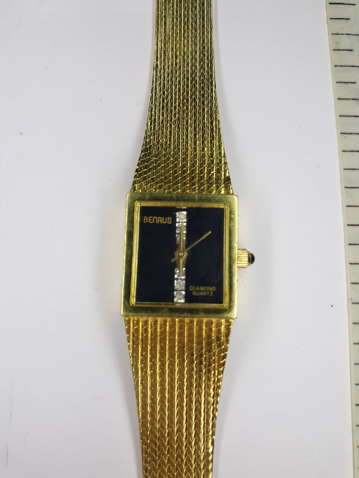 Benrus Woman's Diamond Line Watch 76