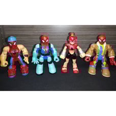 2002-2005 Toy Biz Spiderman Pilot Bomber Jacket, Street With Hat, Spacesuit... 4
