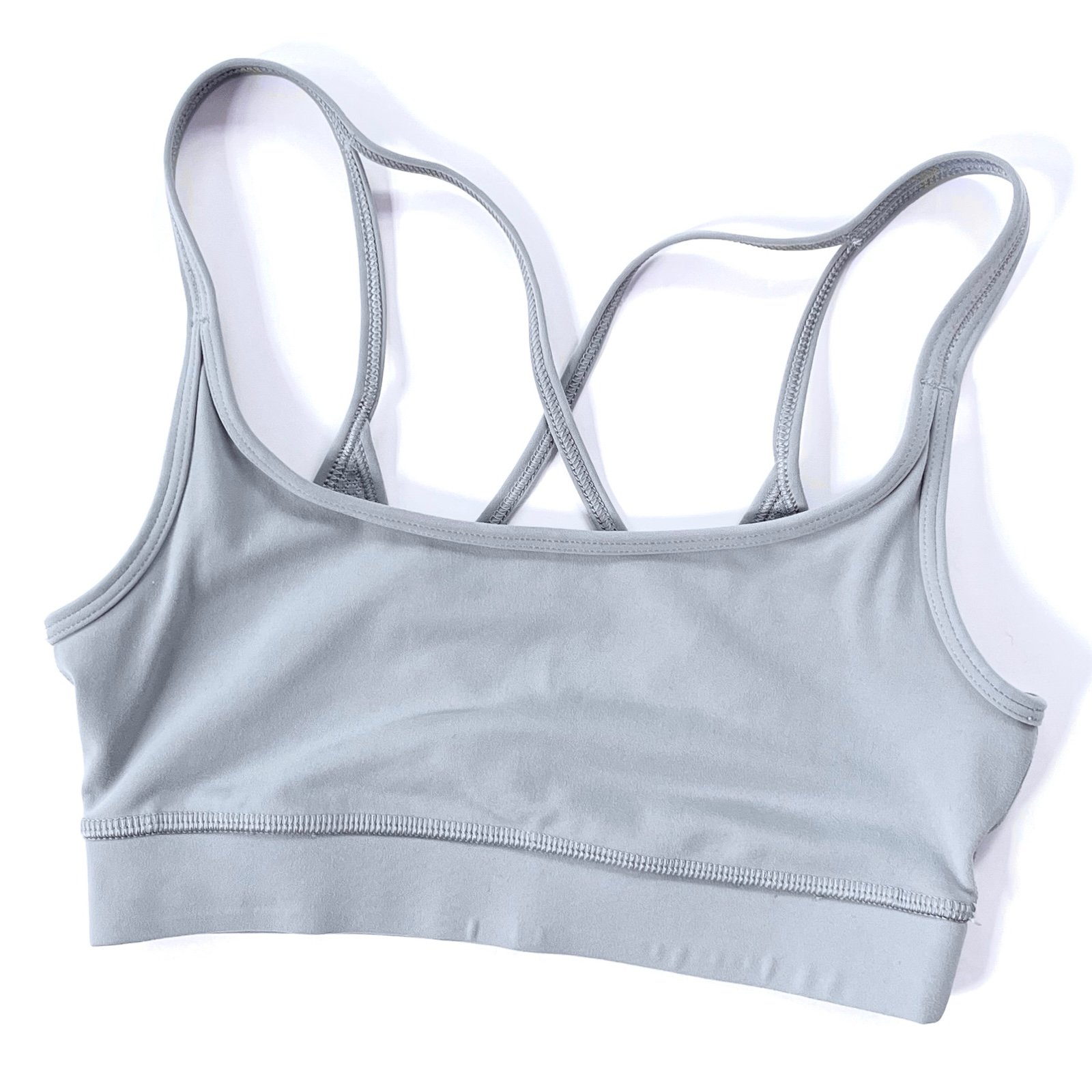 Vuori Women’s Light Support Mindset Strappy Sports Bra 32A-B in Light Cloud (XS)