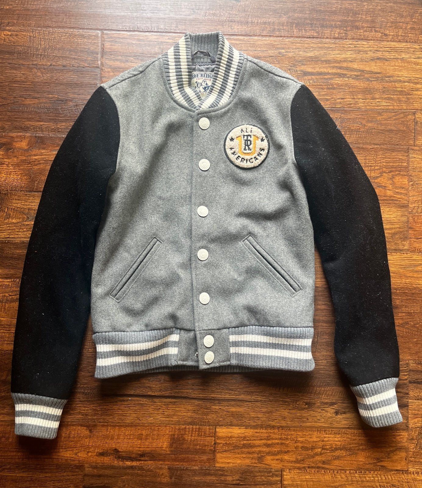 True Religion Varsity Jacket