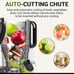 AMZCHEF Cold Press Juicer, 5.3 Self-Feeding Juicer Machines for Whole vegetable