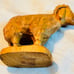 Hand Carved Wooden Goat Decor Gift Bethlehem Ornaments