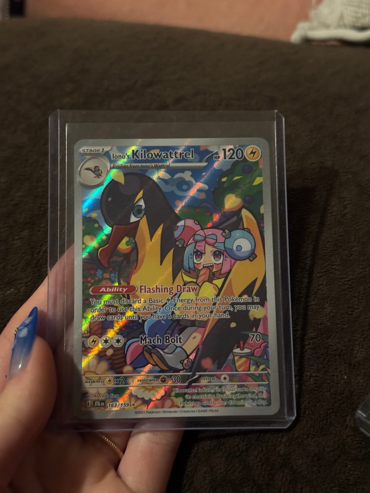 Iono’s Kilowattrel Pokemon