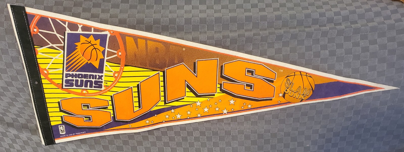 Vintage Phoenix Suns NBA Basketball Pennant Banner