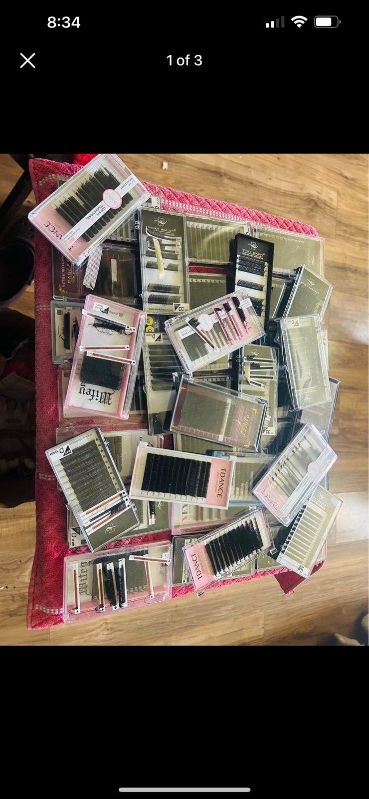 Eyelash extension kit