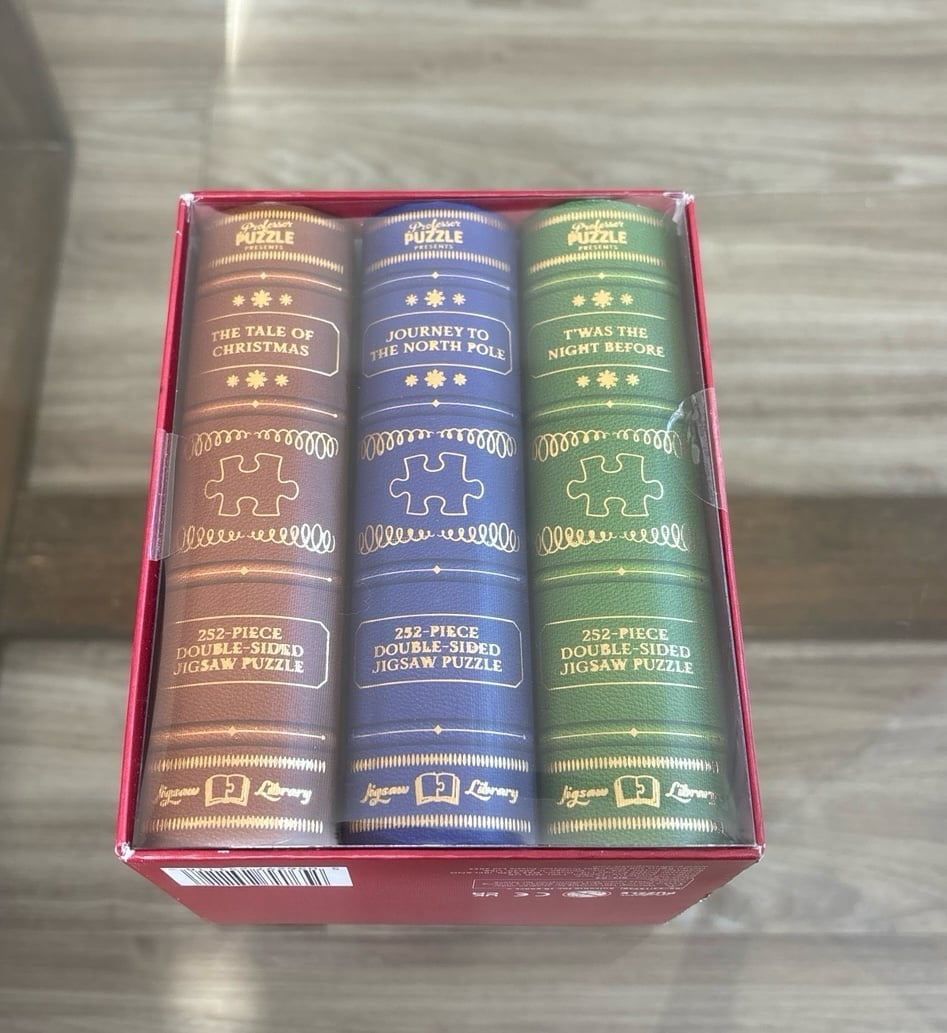 Professor Puzzle Christmas Book Trilogy