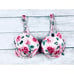 VS pink floral shine bling strap Very Sexy push-up bra size 36DD