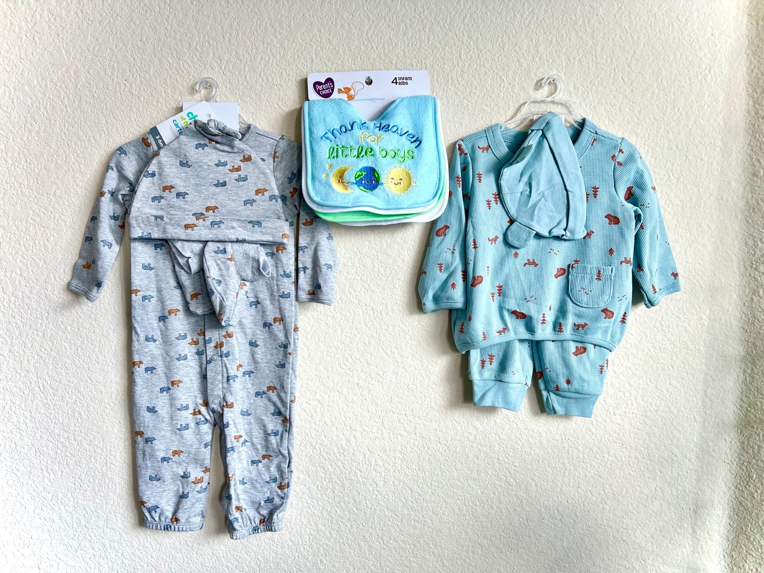 Baby Boy Clothes, 10 Piece Bundle, 3-6 months, New With Tags