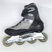 Salomon DR110 Men's Size 11.5 Silver/Black Inline Skates Power Arch 78mm Wheels