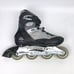 Salomon DR110 Men's Size 11.5 Silver/Black Inline Skates Power Arch 78mm Wheels