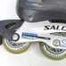 Salomon DR110 Men's Size 11.5 Silver/Black Inline Skates Power Arch 78mm Wheels