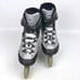 Salomon DR110 Men's Size 11.5 Silver/Black Inline Skates Power Arch 78mm Wheels