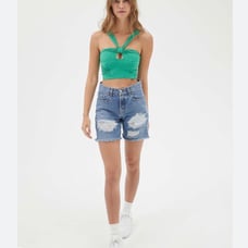 UO midnight halter top