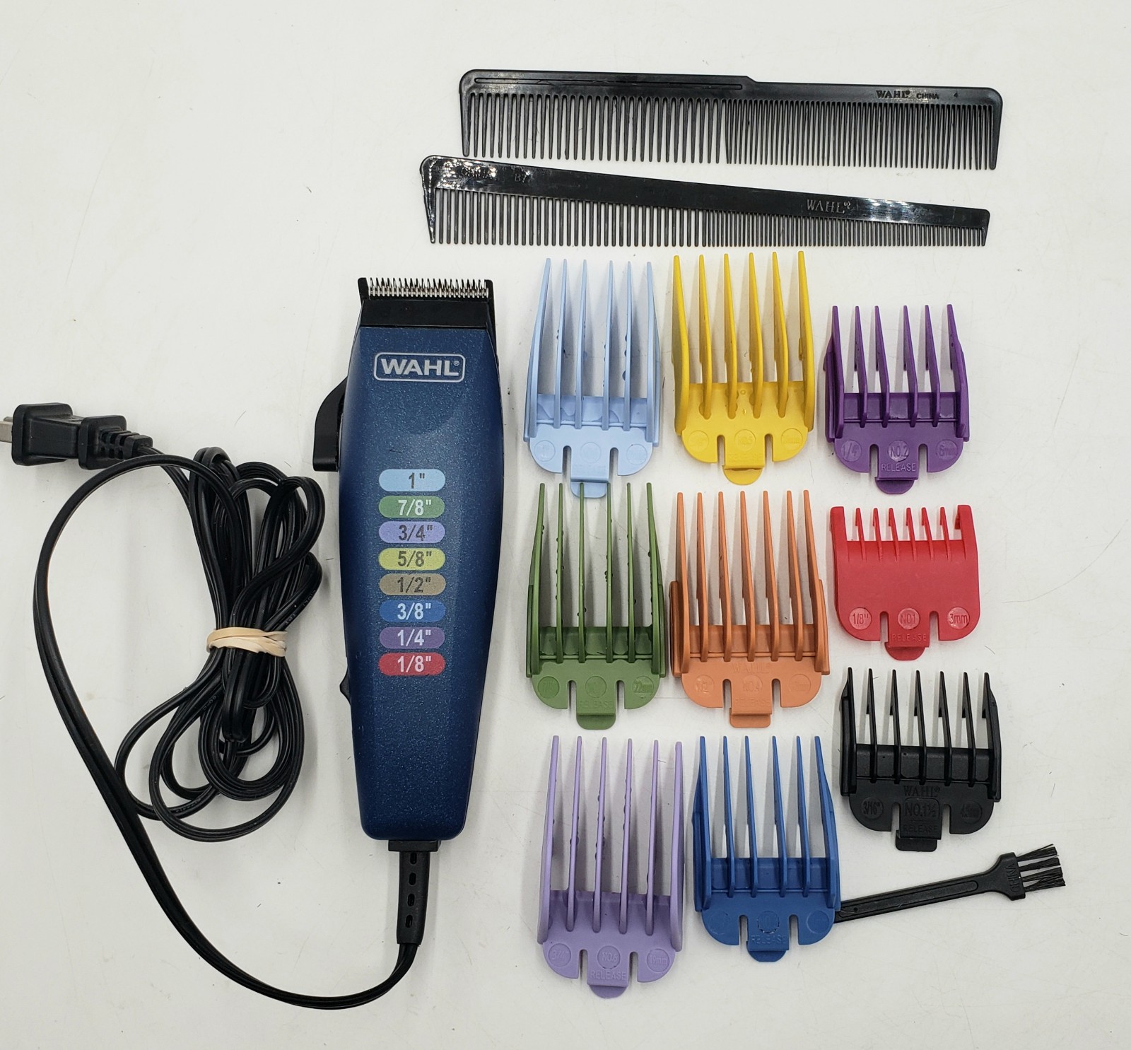 Wahl NIA Clipper Set Corded 13 Piece Steel Head Grooming Trimmer and Accessories
