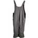 Ohuhu Womens Insulated Snow Bib Overalls 2X Grey Skiing Snowmobile Winter