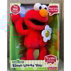 Fisher Price Sesame Street ELMO Loves You 16 Plush Doll 2003