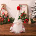 Luminous Dwarf Christmas Decorations, 4 Pack - Handmade Dwarfs, 11 inch Scandina