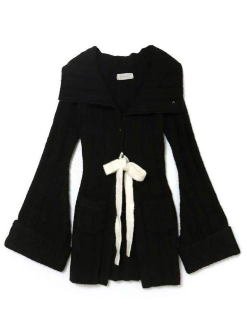 アンドマリー Ashley ribbon cardigan ANDMARY Ashley ribbon cardigan set