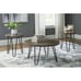 Hadasky - Brown / Beige - Occasional Table Set (Set of 3)