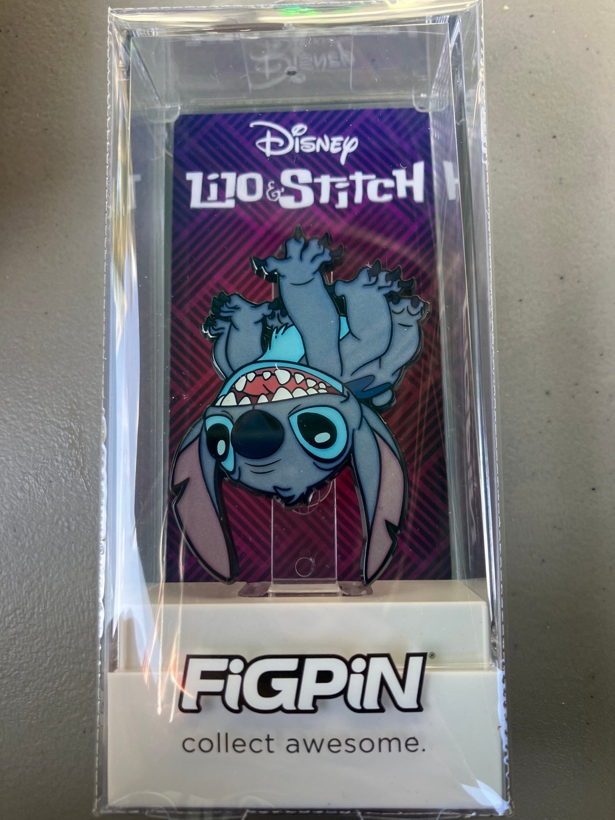 Disney Glow In The Dark STITCH FigPin 2024 WonderCon Exclusive LE 500 New SEALED