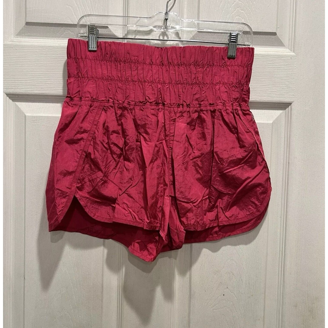 Free People FP Movement The Way Home Running Short High Rise Pink Women Large