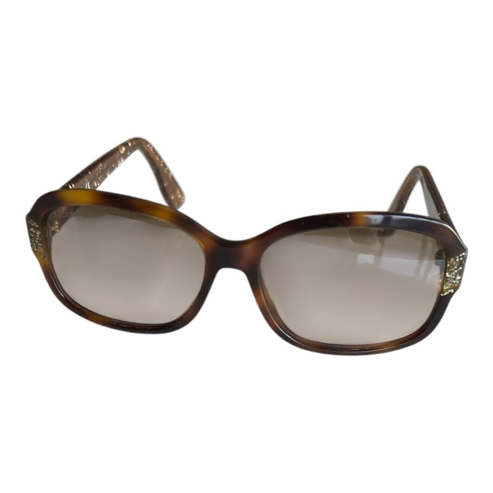 JIMMY CHOO Brown Gradient Rectangular Sunglasses Item No. KYLE/S 0Q9W 57