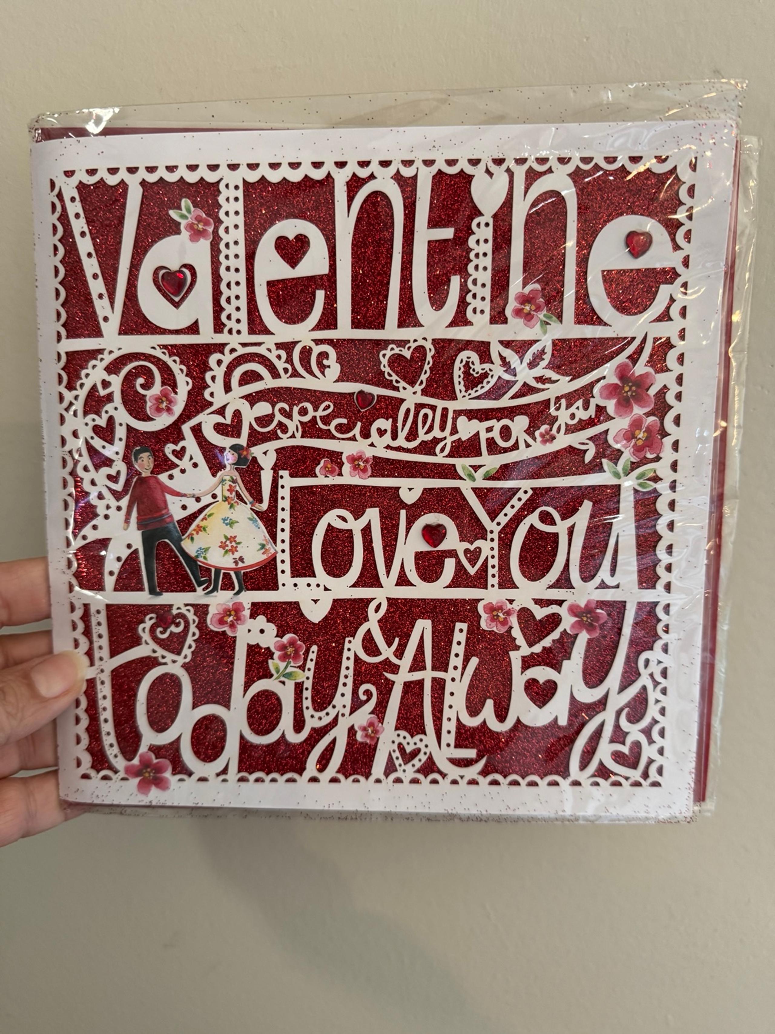 New Valentine’s Day greeting cards - lot of 5