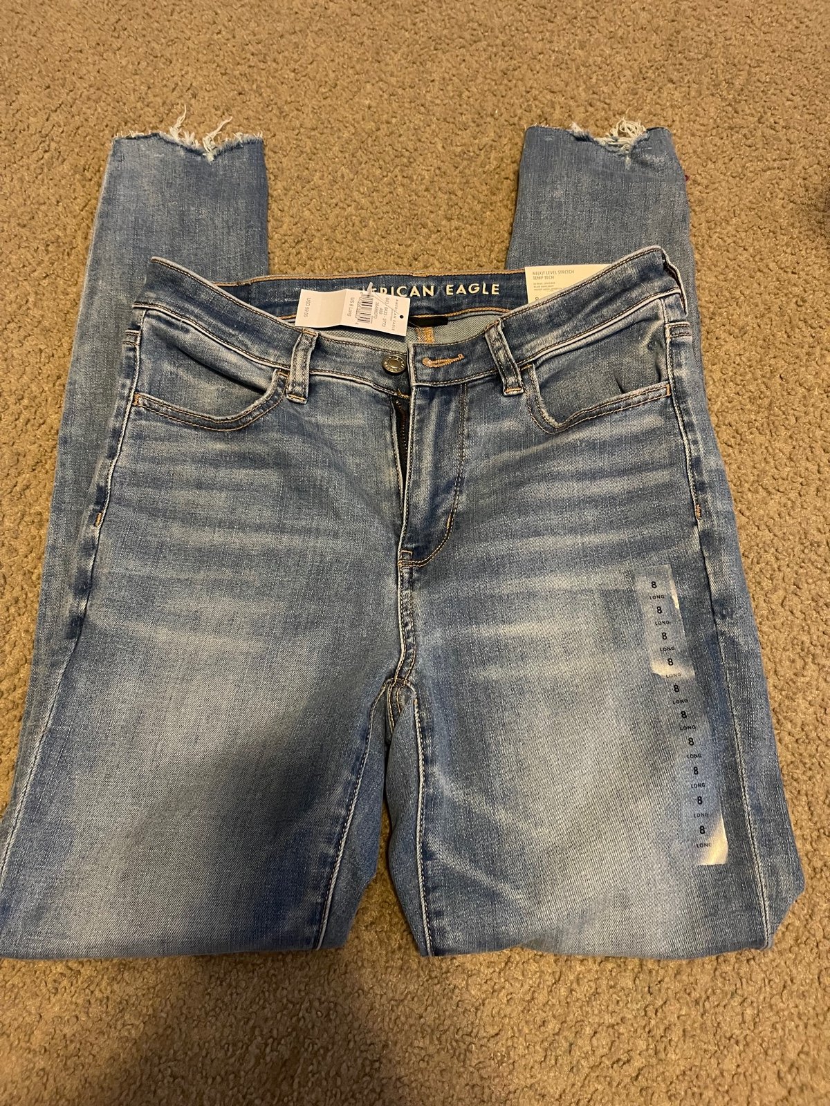 American Eagle jeggings size 8 long