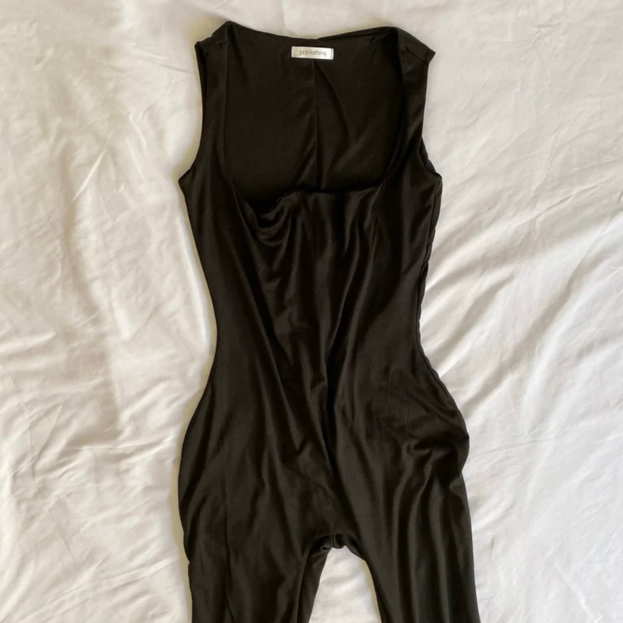 327 Clothing Black Short Length Jumpsuit
