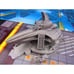 Space Ship Landing Pad w/ Starship SciFi