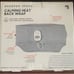 Sharper Image Massaging Calming Heat Back Wrap Inflatable Lumbar Support Grey