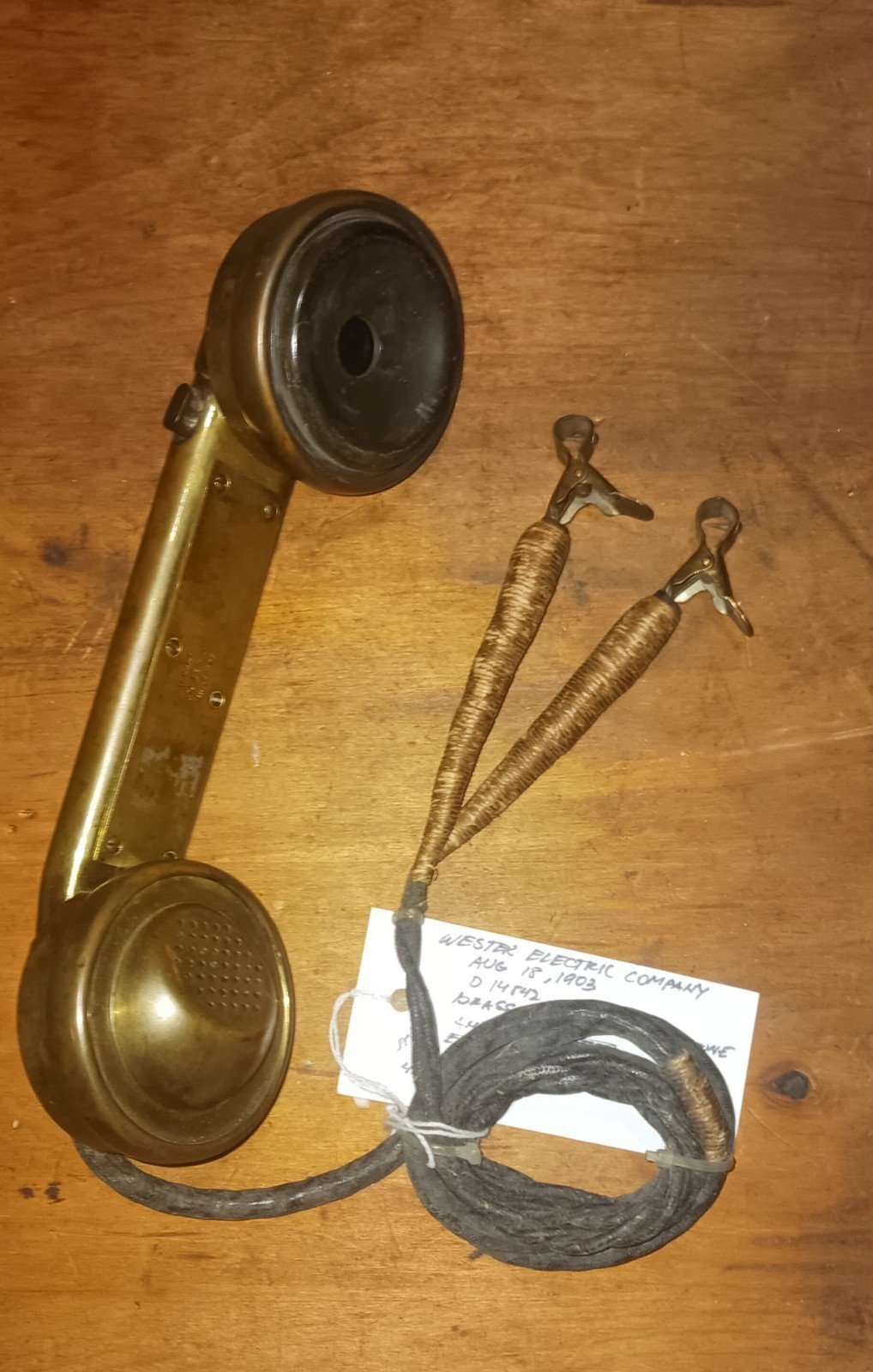 Antique 1903 Western Electric Lineman's phone