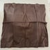 Crate & Barrel Napkins Solid Espresso Dark Brown 20x20 100% Cotton Set Of 10